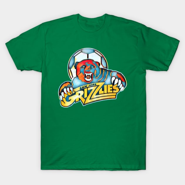 San Jose Grizzlies Soccer T-Shirt by Kitta’s Shop